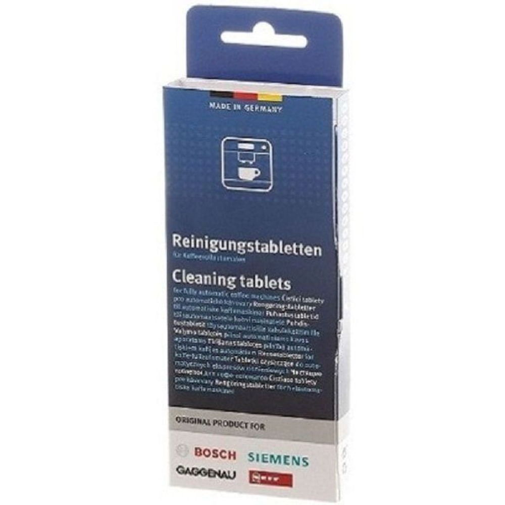 Bosch Таблетки для очистки 00311969 для кофемашин Siemens , (10 х2,2г) 22 г (Германия)