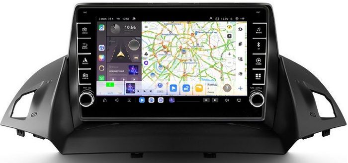 Магнитола для Ford Kuga 2 2013-2019 - Kuberg OL-9203-1 (кнопки и крутилки) Android 13, Быстрая, CarPlay, 4G SIM-слот