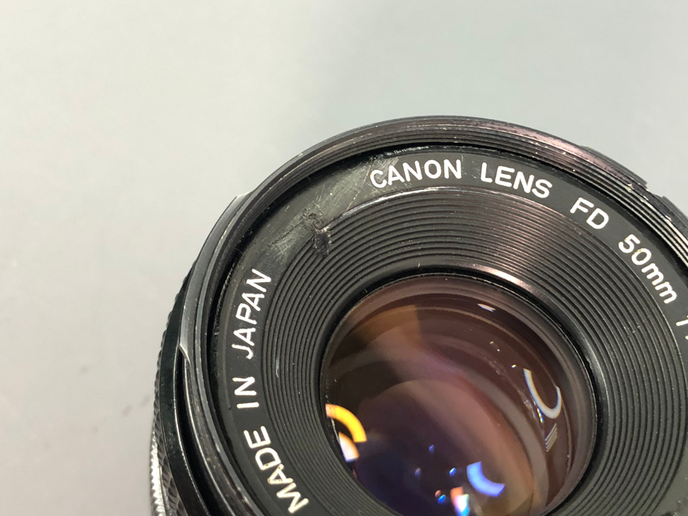 Canon FD 50mm 1.8 S.C переделан под M42