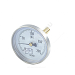 Термометр биметаллический осевой Дк80 200С L=60мм G1/2" A50.10 Wika 36670019
