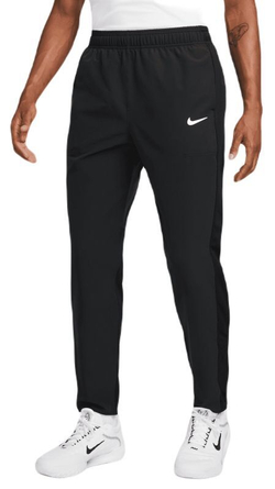 Мужские теннисные штаны Nike Court Advantage Trousers - black/black/white