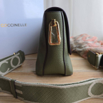 Сумка Coccinelle зеленая