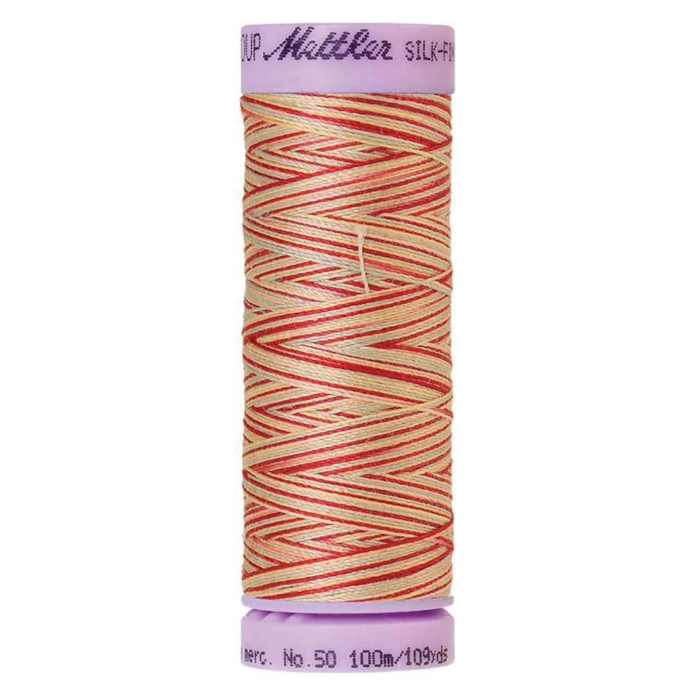 Нитки хлопковые Mettler Silk-Finish multi Cotton 50 (100 м), 5 кат. | цв. 9849 Нитки хлопковые Mettler Silk-Finish multi Cotton 50 (100 м), 5 кат. | цв. 9849