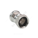 Муфта сталь нерж AISI 316L Дн 42х1 1/2" Ру16 пресс/нак/гайка Inoxpres RM 183042022
