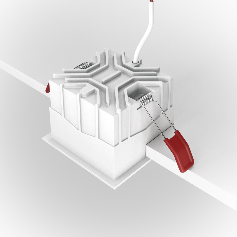 Встраиваемый светодиодный светильник Maytoni Alfa LED DL043-01-15W3K-D-SQ-WB