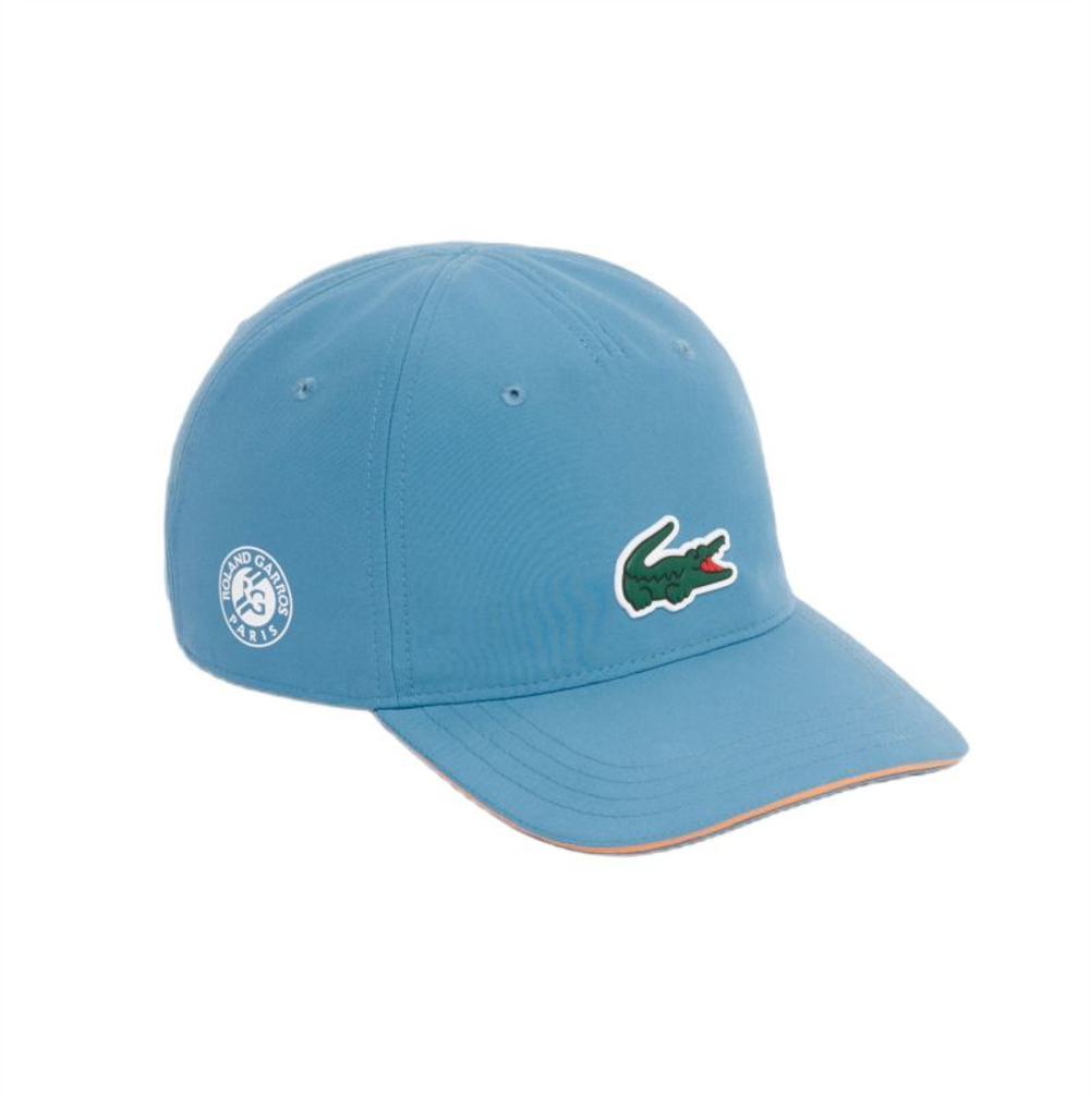Теннисная кепка Lacoste Sport Roland Garros Edition Microfiber - sky blue