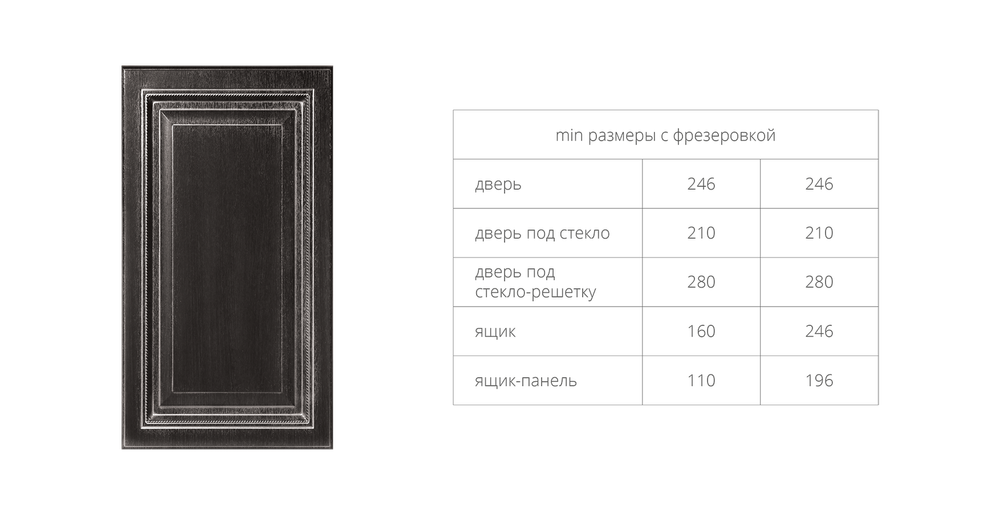 Фасад патинированный рис. 64