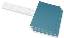 Блокнот Moleskine Cahier Journal XLarge 190х250 мм 120 стр нелинованный 3 шт (CH023B44)