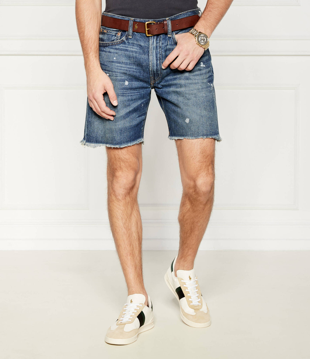 Джинсовые шорты POLO RALPH LAUREN - голубой(710931912)