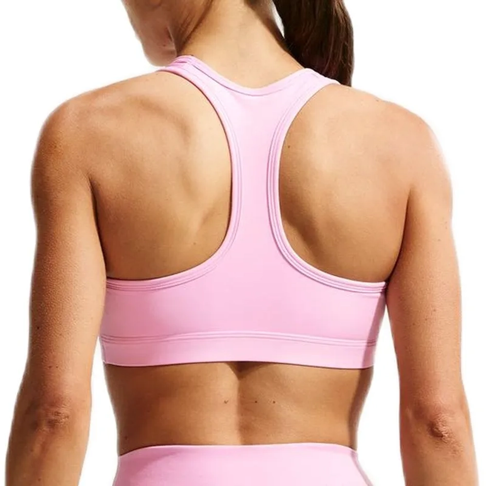 ТОП теннисный Nike Swoosh Medium Support Padded Sports - pink rise/white