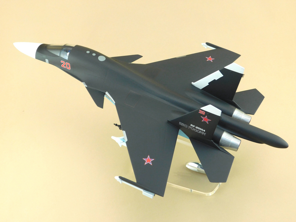 Модель Самолета Су-34 (М1:48, ВВС России, RF-95004, 20, Графит)