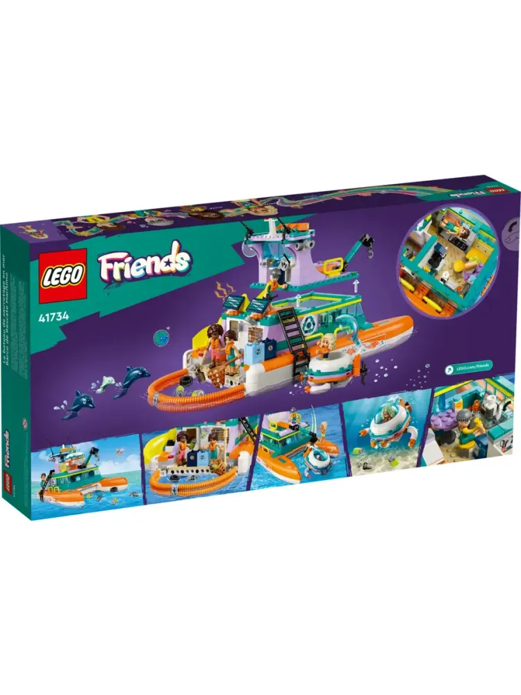 Конструктор Friends 41734 Морская спасательная лодка