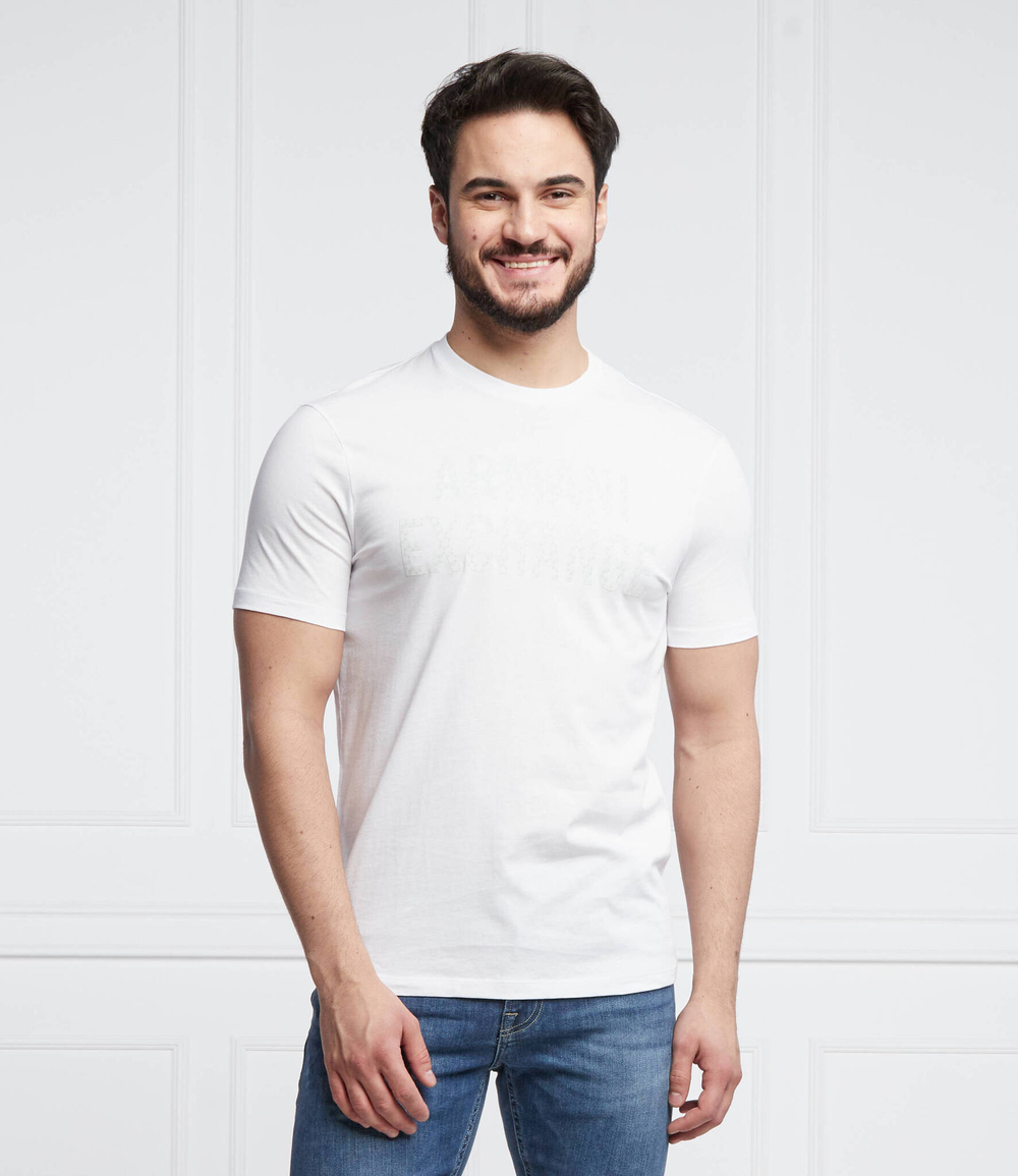 футболка Armani Exchange - белый(3LZTFA ZJH4Z)