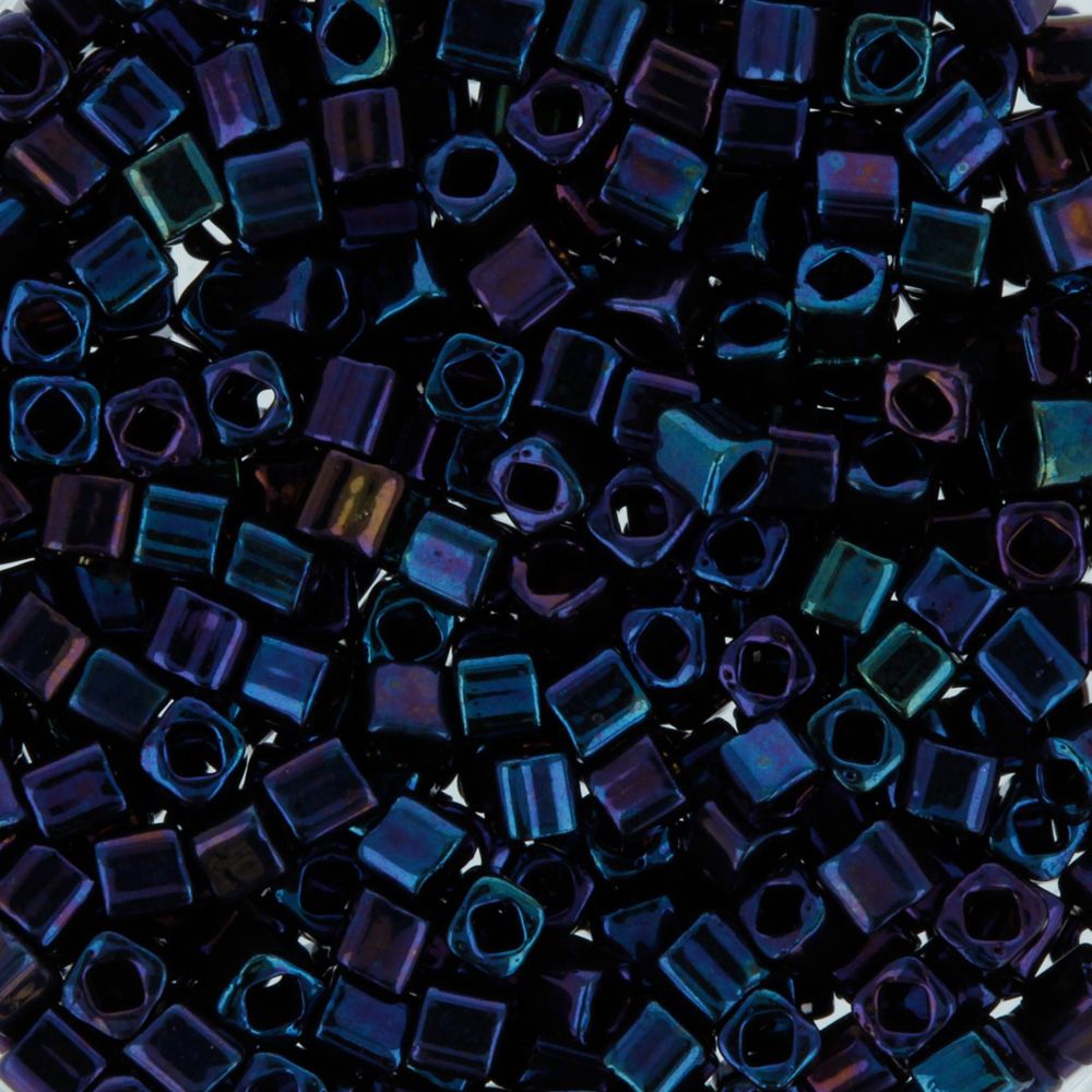 Бисер Toho Cube 2 (1.5 мм), 25 г (5х5 г), 0082 синий Бисер Toho Cube 2 (1.5 мм), 25 г (5х5 г), 0082 синий
