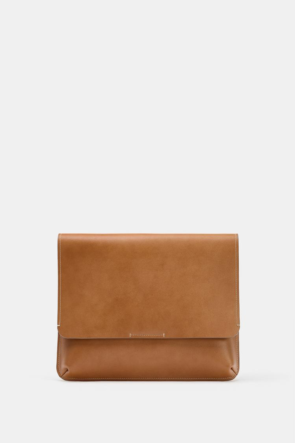 ZARA КОЖАНЫЙ ЧЕХОЛ ДЛЯ IPAD, КОРИЧНЕВЫЙ