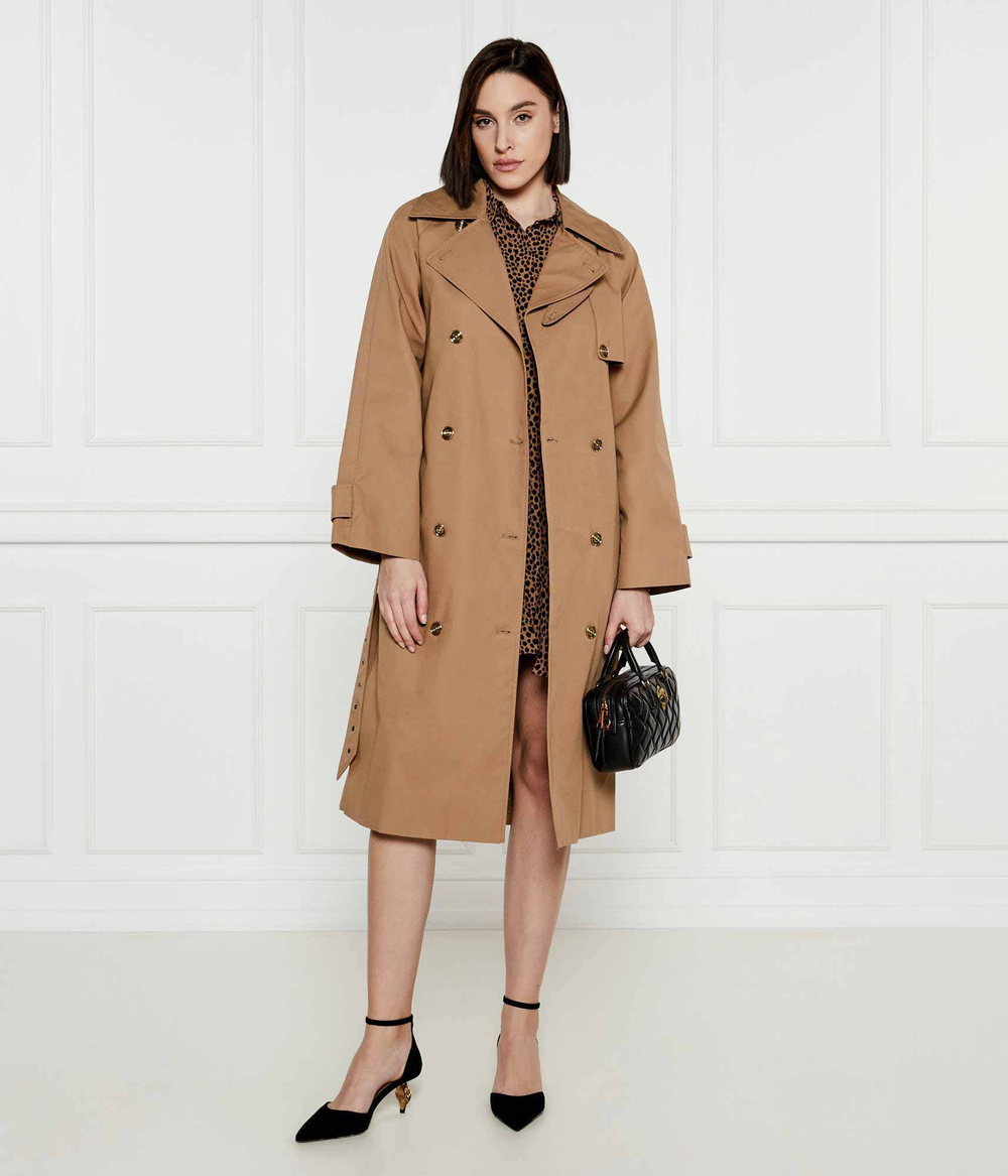 Тренч Michael Kors - коричневый(MR520FLDTY)