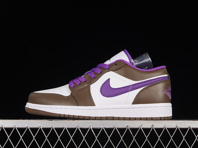Jordan 1 Low Purple Mocha