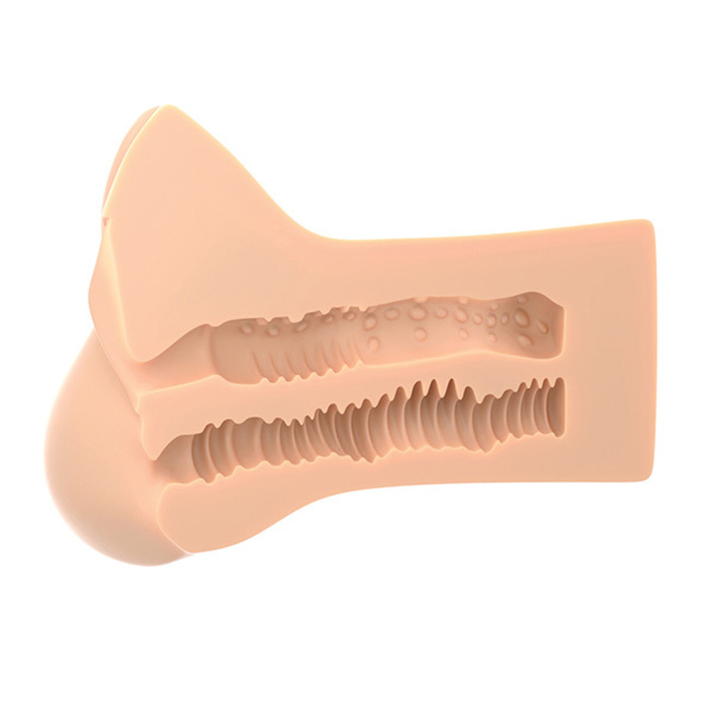 Телесный мастурбатор 22,9см вагина и анус PipeDream PDX Plus Pick Your Pleasure XL Stroker Light RD62521