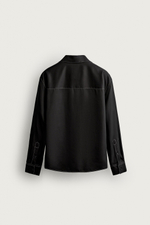 РУБАШКА С КОНТРАСТНОЙ ОТСТРОЧКОЙ — ZARA