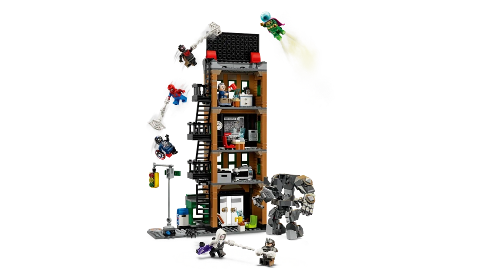 Конструктор LEGO Marvel 76342 Spider-Man vs. Mysterio: The Daily Bugle