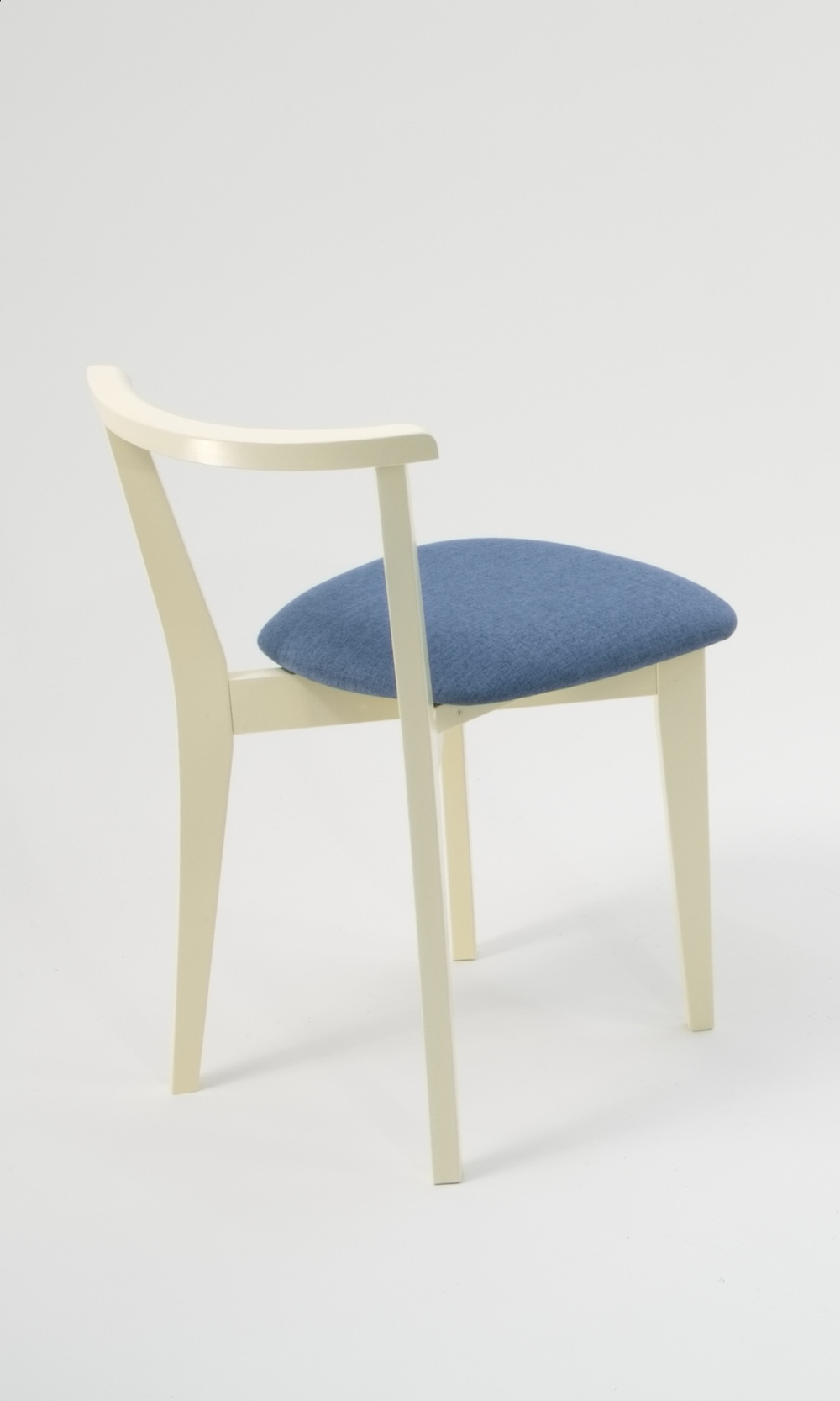 Стул Zip-mebel Франк слоновая кость синий