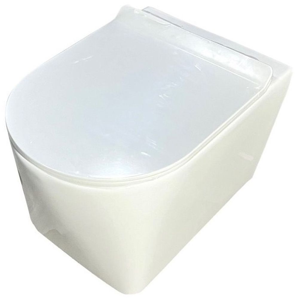 Унитаз подвесной REIN RIMLESS 5320-WHT 510*355*360 белый