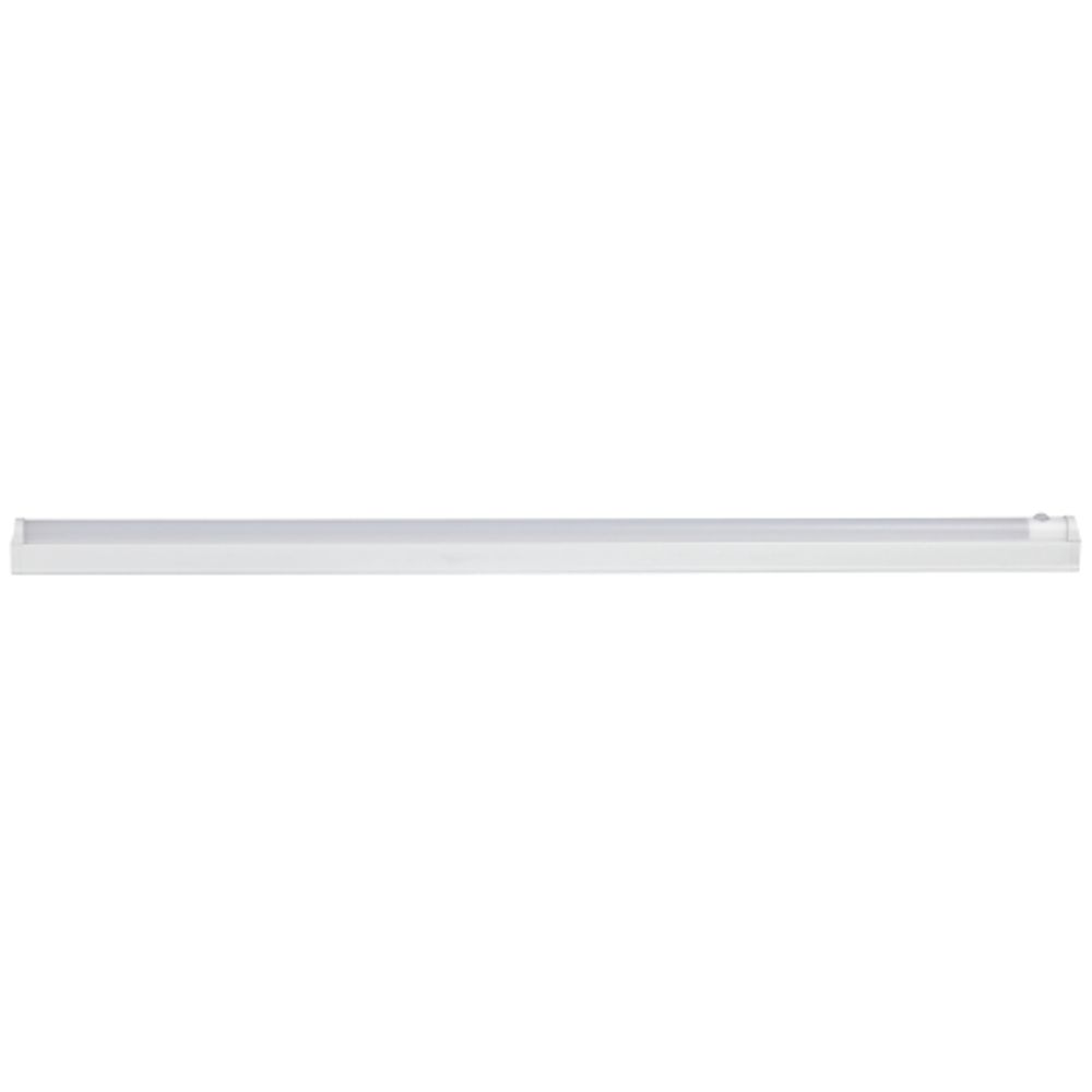Линейный светодиодный светильник ЭРА LLED-02-12W-4000-MS-W 12Вт 4000K L874мм с датчиком движения | Бытовые светодиодные линейные светильники