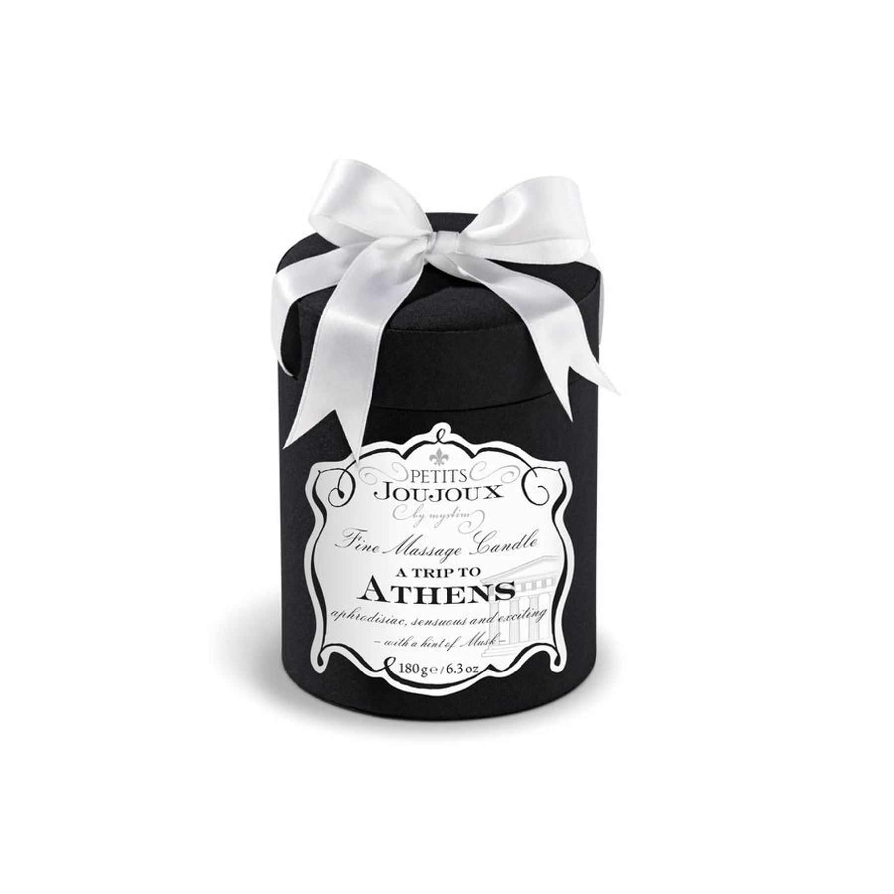 массажная свеча Petits joujoux Athens мускус и пачули, 190 гр
