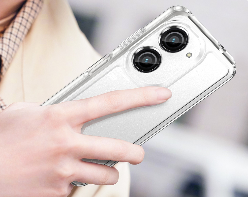 Усиленный прозрачный защитный чехол для Asus ZenFone 9, увеличенные защитные свойства