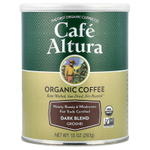 Cafe Altura, органический кофе, молотый, темная смесь, 283 г (10 унций)