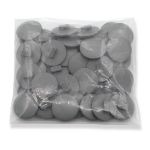 Пуговицы на ножке 28L=18 мм, (Gray (серый)), 48 шт