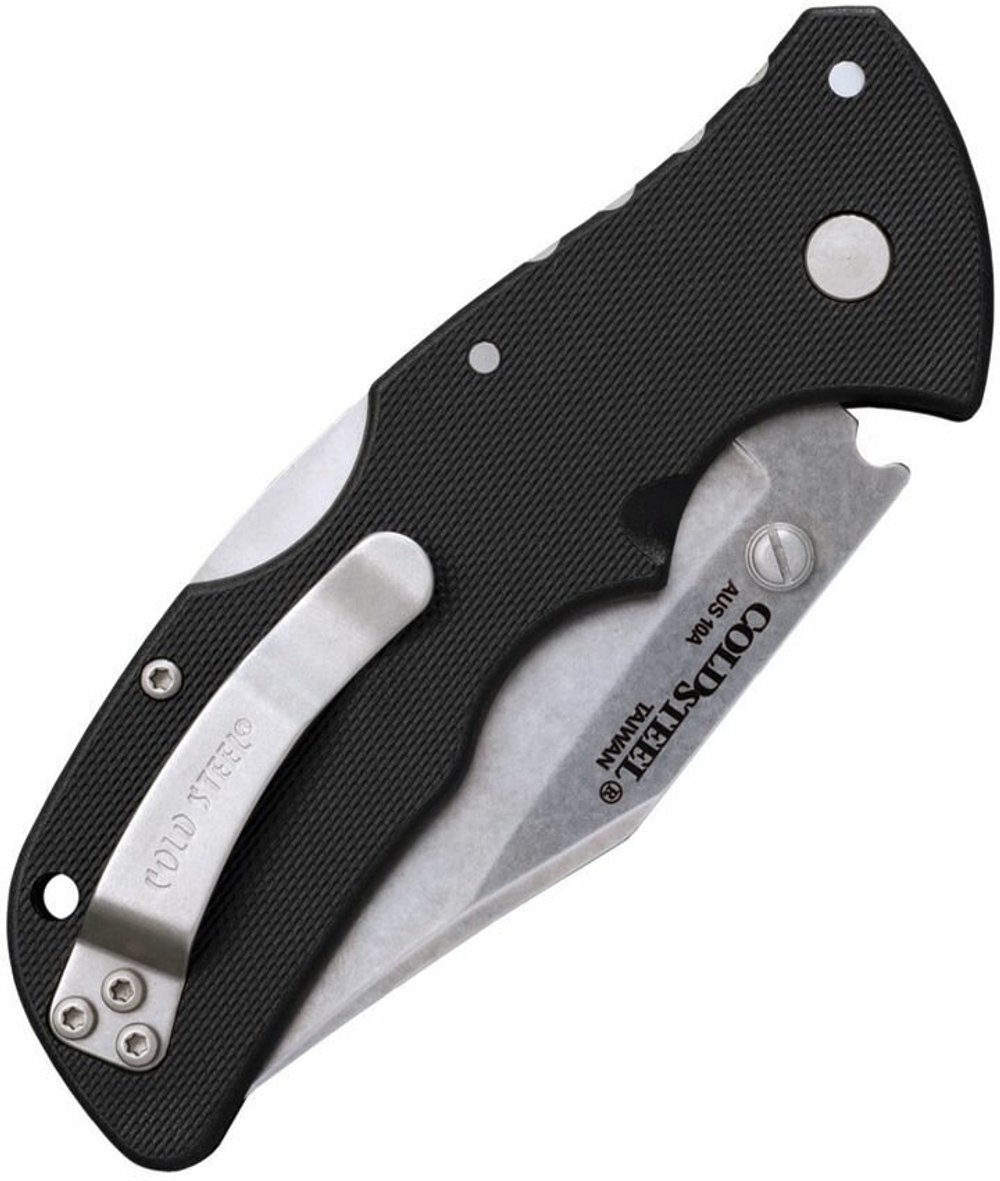 CS_27BAC Mini Recon 1 Clip Point - нож складной, рук-ть черн GRN, клинок AUS10A