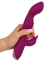 Фиолетовый вибратор A & G-Spot Rabbit Vibrator для стимуляции зон G и A - 23,6 см. (Цвет: фиолетовый)
