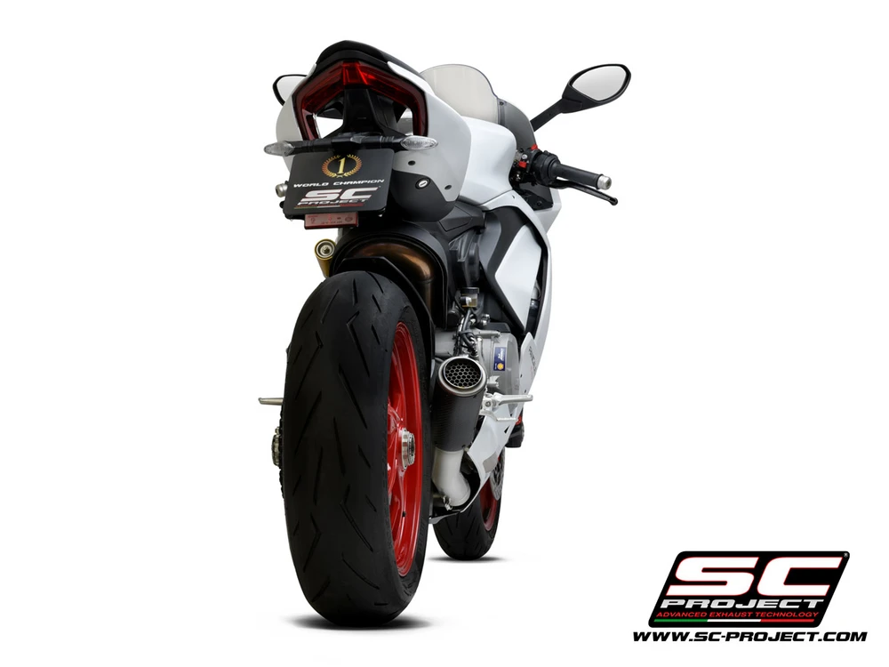 Выхлопная система SC-Project 2-1 Half-system, CR-T M2 carbon