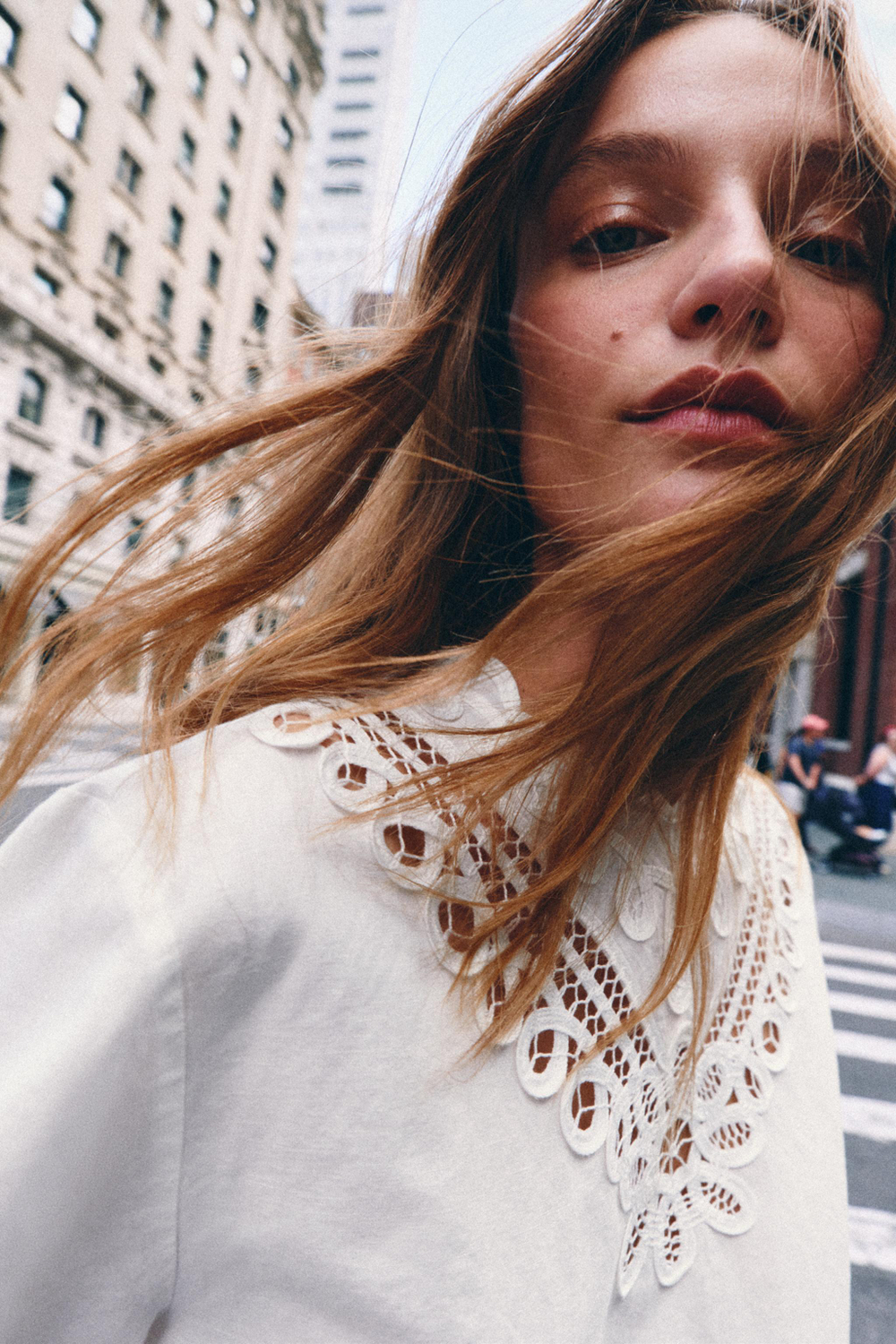 ШОРТЫ С ВЫШИВКОЙ ИЗ ЛЬНА — ZW COLLECTION — ZARA