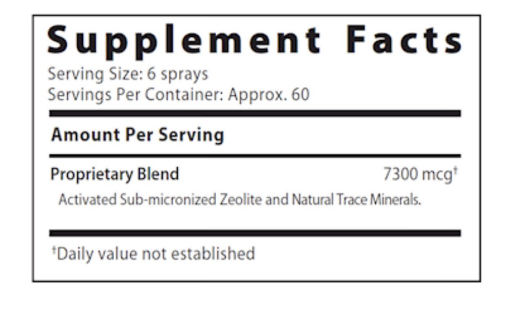 ACZ Nano Extra Strength  zeolite 120 ml