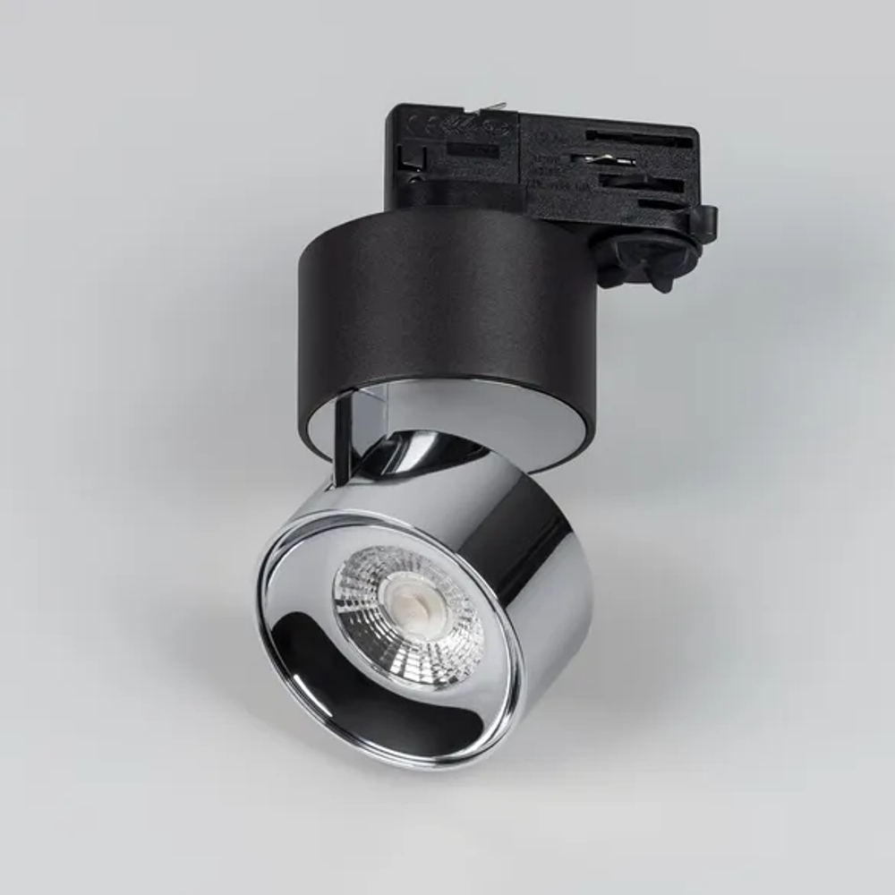 Светильник SP-PLURIO-TRACK-4TR-R77-9W Day4000 (BK-CHR, 36 deg, 230V) (Arlight, IP20 Металл, 3 года) 038111