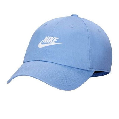 Теннисная кепка Nike Club Unstructured Futura Wash Cap - polar/white