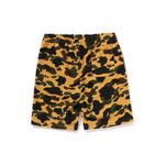 A Bathing Ape Bathing Ape 1st Camo Shark Track Шорты желтый