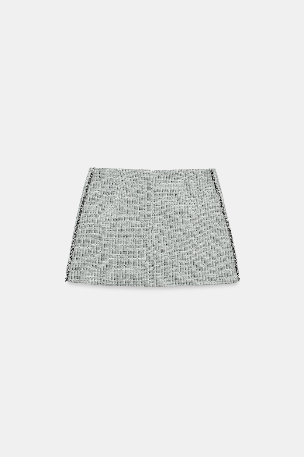 Фактурная мини-юбка с бахромой — ZARA