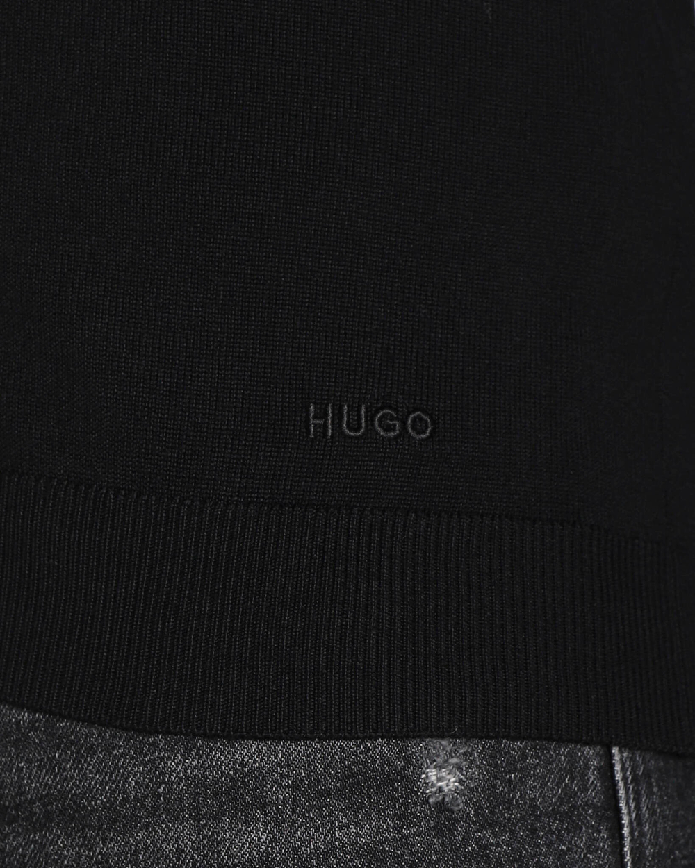 Хлопковый свитер san jorge-m HUGO - черный(50474193)