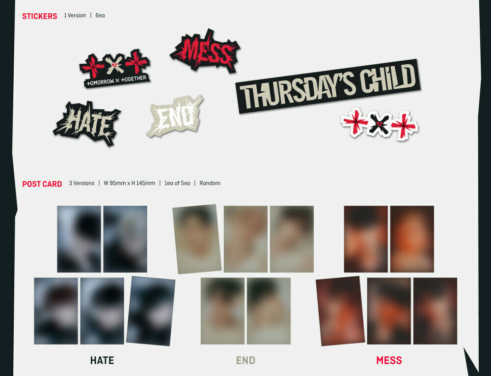 Альбом TXT TOMORROW X TOGETHER - minisode 2: Thursday's Child (Hate ver.)