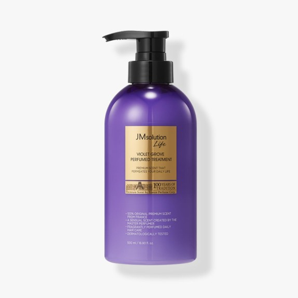 Маска-бальзам для волос с ароматом лакрицы JMSOLUTION Life Violet Grove Perfumed Treatment 500 мл