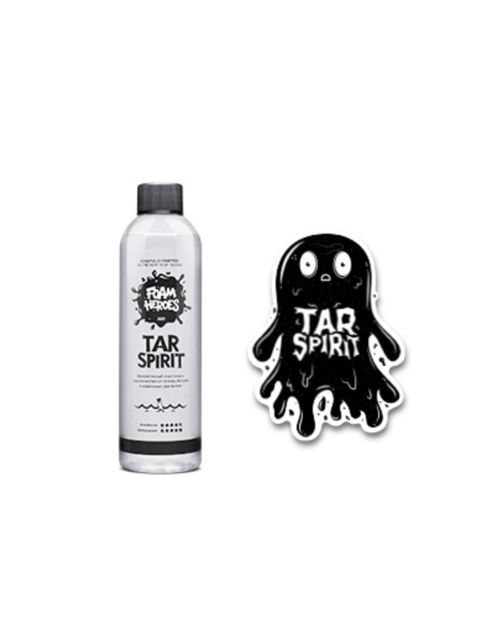 Foam Heroes Tar Spirit очиститель битума, смолы и дорожного реагента, 500мл