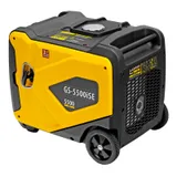 Генератор инверторный GS-5500iSE, 5,5 кВт, 230 В, закрытый корпус,электростартер Denzel — фото 2