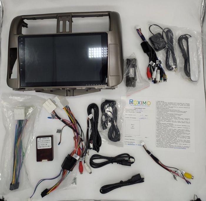 Магнитола для Toyota Land Cruiser Prado 150 2009-2013 (поддержка 360 - опция) - Airok RX-1114 Android 13, Быстрая, SIM-слот