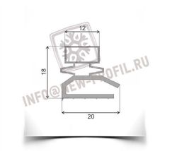 Уплотнитель для холодильника Донбасс 4 Размер 105*55см Профиль 013