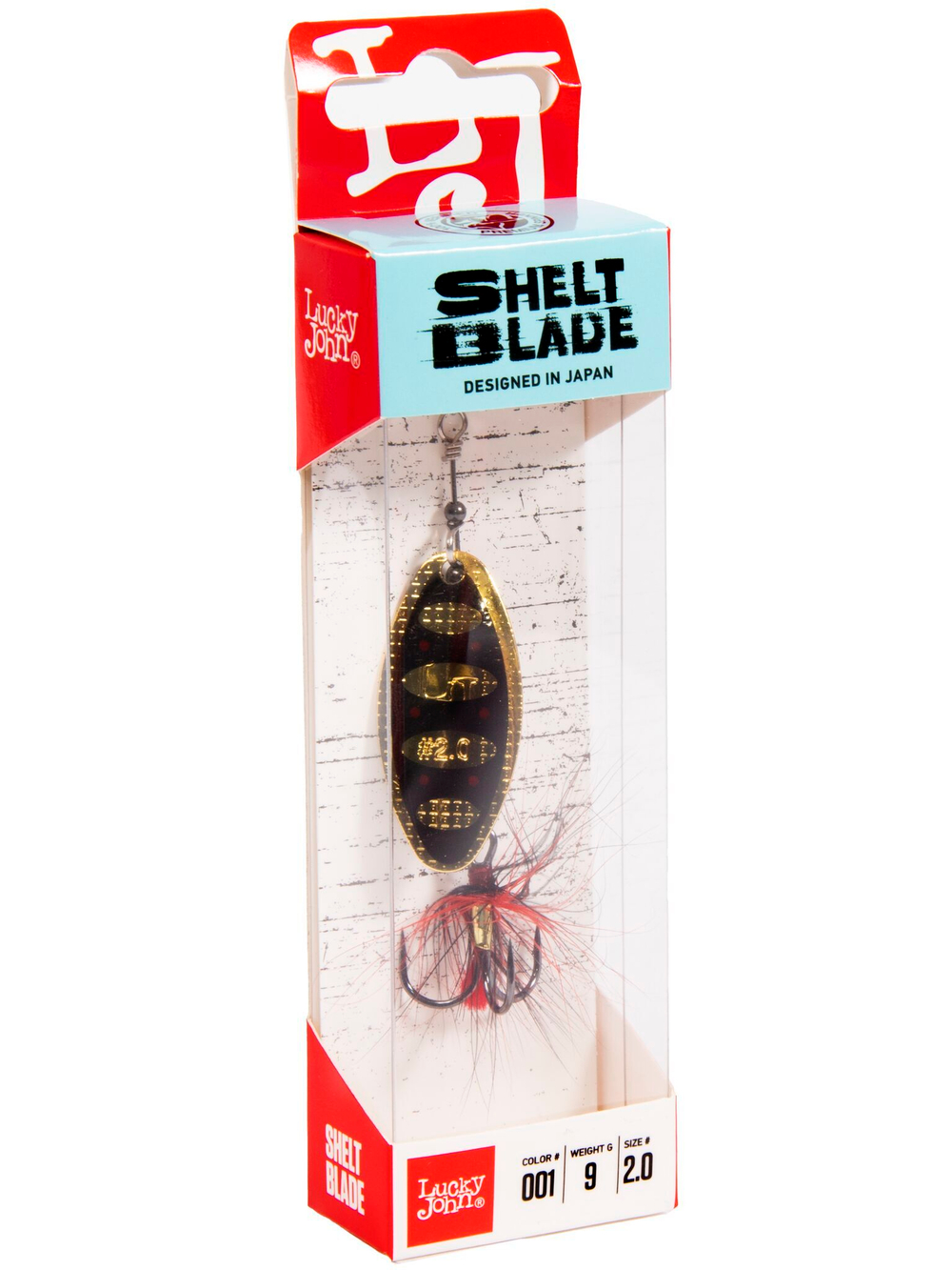Блесна вращающаяся Lucky John SHELT BLADE 02 09.0г 001