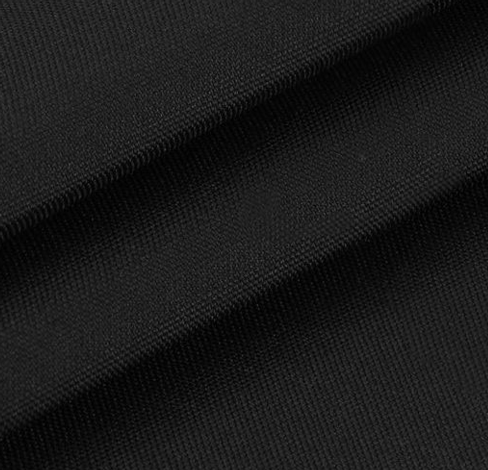 Оксфорд 210 D ткань уличная водоотталкивающая, Black черный, шир. 1,5 м