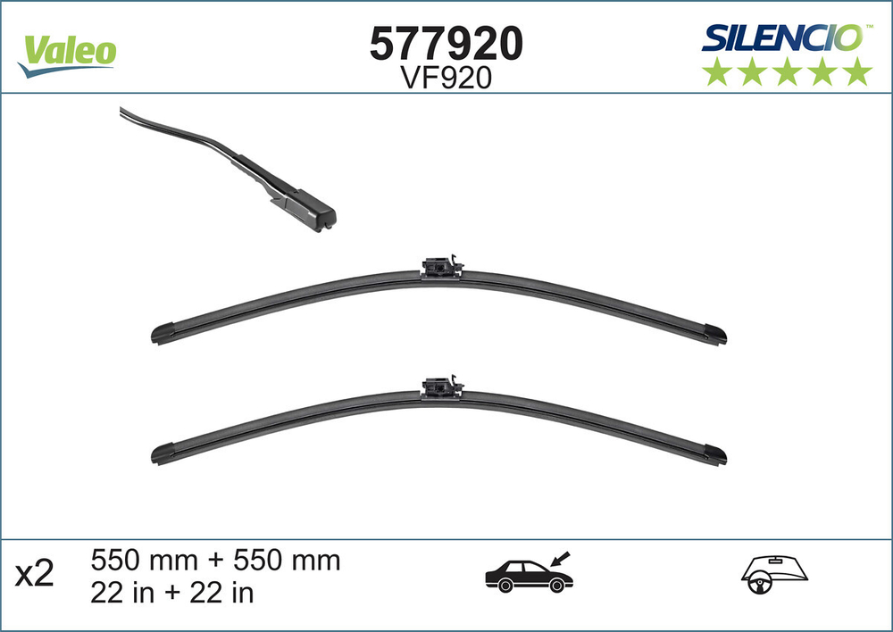 VALEO - 577920-VAL - Wiper Blade